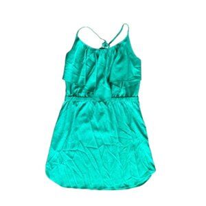 American Eagle Outfitters Green Ruffle Dress